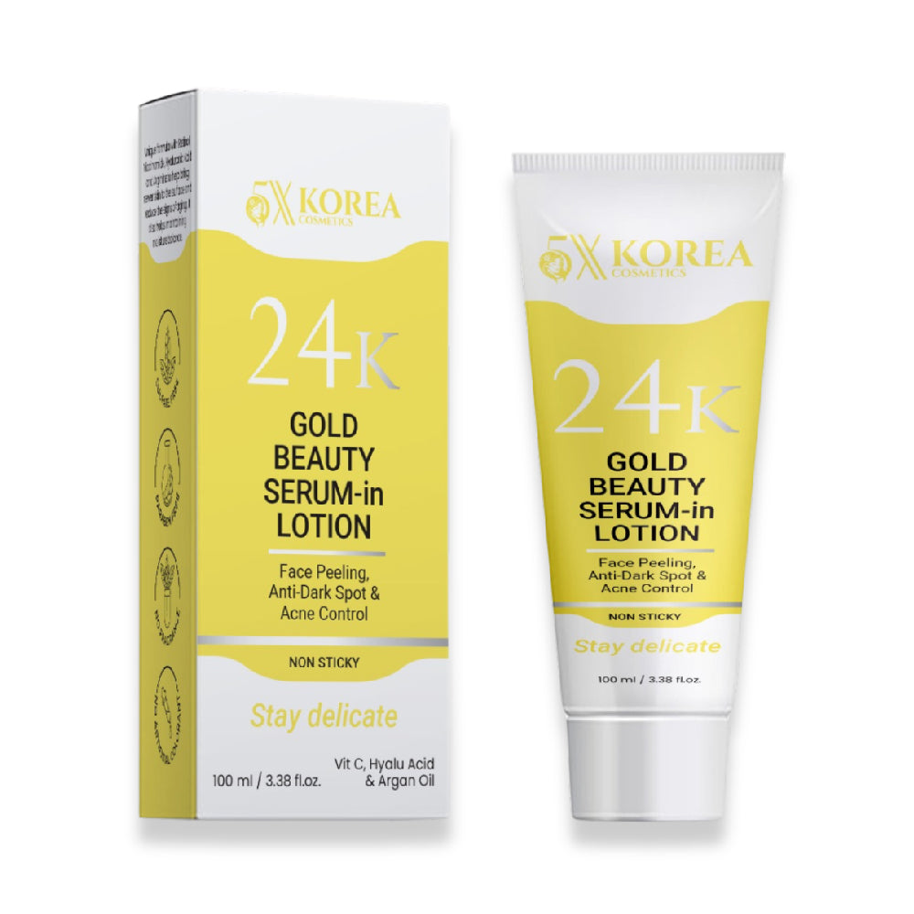 24k Gold Beauty Serum in Lotion