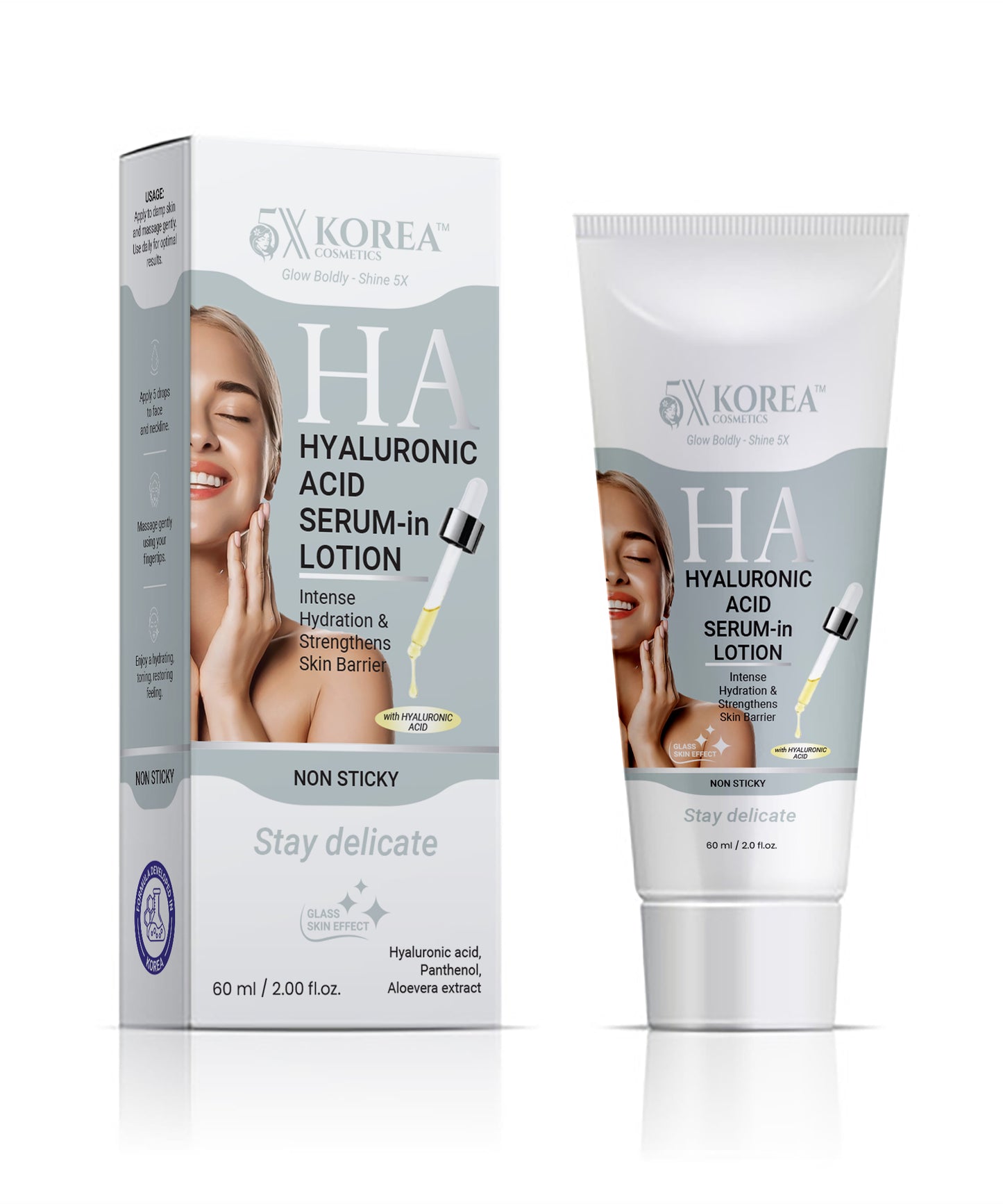 H - Hyaluronic Acid Serum in Lotion